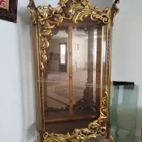 بوفه منبت کاری شده با چوب راش