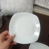 غذاخوری سفید  سرویس کامل ۲۴ نفره  کاملاً سالم|ظروف سرو و پذیرایی|سنندج, |دیوار