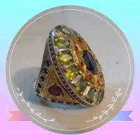 انگشتر کلکسیونی ۴۷ جواهر