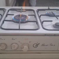 اجاق گاز پنج شعله،با فر وجوجه گردان