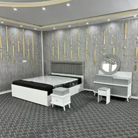 سرویس خواب تمام mdf مشکی/ فروشگاه تخت و تشک آرام|تخت و سرویس خواب|کرج, منظریه|دیوار