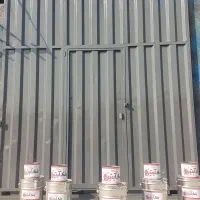 ضدزنگ طوسی سفارشی حلب 25 کیلوگرم خالص ضد زنگ طوسی|مصالح و تجهیزات ساختمان|پاکدشت, پاکدشت (مامازند)|دیوار