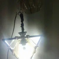 ۲عدد لوستر شیک و کاملا کار دست|لوستر و چراغ آویز|چهارباغ, |دیوار