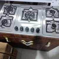 اجاق گاز پنج شعله طرح فر|اجاق گاز و لوازم برقی پخت‌وپز|بروجرد, |دیوار