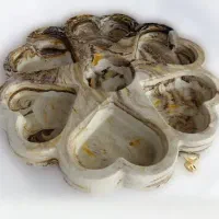 تابلو موزیکال، ویترای. رزین. شب تاب شمع سنگ مصنوعی|تابلو، نقاشی، عکس|اهواز, منبع اب|دیوار