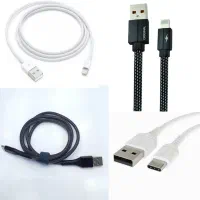 کابل شارژ تایپ C و ایفون lightning