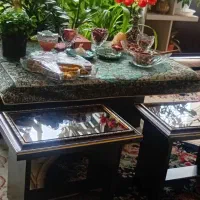 مبل هفت نفره مخمل|مبلمان خانگی و میز عسلی|شیراز, سجادیه|دیوار