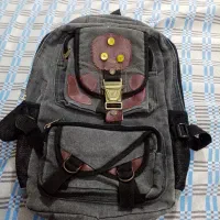 کیف کولی مدرسه ای کتان. لی|کیف، کفش، کمربند|ری, تقی آباد|دیوار