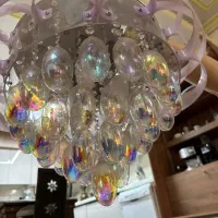 لوستر کریستالی ریموت دار|لوستر و چراغ آویز|کرمان, |دیوار