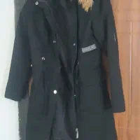 کاپشن دخترانه و کلاه وشال