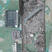 دوعدد لامپ تلوزیون  قدیمی و برد حدود ۵۰ سال پیش|کلکسیون اشیاء عتیقه|رباطکریم, رباطکریم|دیوار