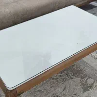 جلو مبلی و عسلی چوب راش