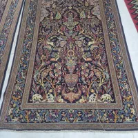 یک جفت فرش پشمی دست باف قدیمی عطیقه|فرش|شیراز, دست خضر|دیوار