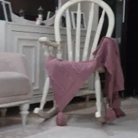 صندلی راک سفید فانتزی