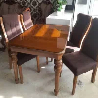 میز نهارخوری چوب