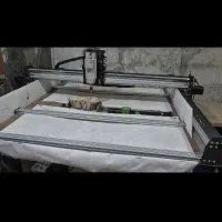 فروش دستگاه سی ان سی و یک عدد مکنده .و خراطی