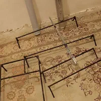 تابه پایه دار بیرونی.. منقل صحرایی