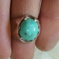 شیش عدد انگشتر فیروزه 145 گرم|جواهرات|ری, بی‌بی شهر بانو|دیوار