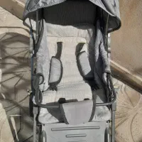 کالسکه تاشو با تشک دوتایی وکمربند