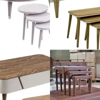 میز جلو مبلی لارا مشکی کلیاف جلومبلی