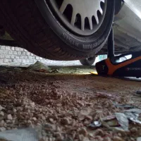 حراج،مجموعه جک برقی و پمپ باد و آچار بکس