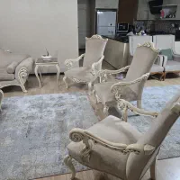 مبل کلاسیک  برند شیلهک  چوب راش گرجستان در حد نوو|مبلمان خانگی و میز عسلی|تهران, مجیدآباد|دیوار