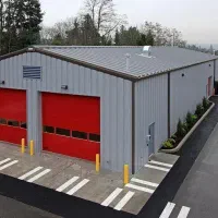 انبار کالا با متریال ساندویچ پانل