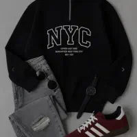 دورس اسپرت نیم زیپ NYC