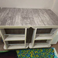 سرویس خواب کودک و نوجوان تمیز 3تکه همراه با تشک|تخت و سرویس خواب|کرج, باغستان|دیوار