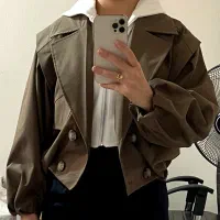 کت بارونی کوتاه