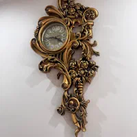 ساعت دیواری چوبی