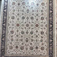 فرش ابریشمی ۱۲۰۰ شانه/۱۲-۹-۶ متری|فرش|شهرکرد, |دیوار