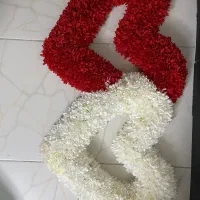 گل مصنوعی مدل قلب برای ماشین عروس