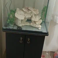 اکواریوم کامل با کمد،شیک نو.