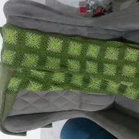 یک عدد بافت قلاب بافی کار دست