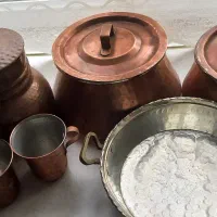 سرویس مس|ظروف پخت‌وپز|تهران, خاک سفید|دیوار