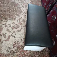 دو عدد نیمکت چرم بدون زدگی