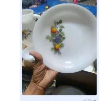 ظروف گلدار قدیمی بفروش میرسد