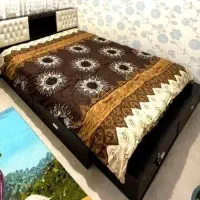 تخت دو نفره 6کشو همراه با تشک