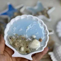 انواع شمع دریایی و اکواریوم|صنایع دستی و سایر لوازم تزئینی|تهران, حکیمیه|دیوار
