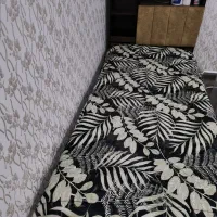 تخت خواب ان دی اف با تشک در حد نو فقد فقد ۱۰۰۰۰۰۰