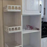 کابینت مبران سفید صدفی با رگه طلایی|مصالح و تجهیزات ساختمان|پاکدشت, خاتون آباد|دیوار