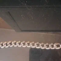 دستبند مردانه نقره