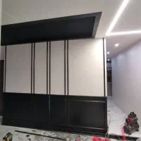 نصب قاب بندی پارکت قرنیز سقف کاذب آیینه