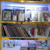 بچه یودا رخ کتابخوان قاب عکس چراغدار آلبوم پاکتی|اسباب و اثاث بچه|قم, سراجه|دیوار