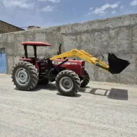 خاکبرداری وخاکریزی تراکتور بیل