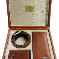 ست 3 تیکه کیف مردانه چرم طبیعی|کیف، کفش، کمربند|تبریز, |دیوار