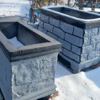 گلدان بتنی|مصالح و تجهیزات ساختمان|خسروشاه, |دیوار