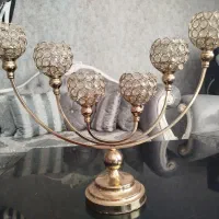 شمعدانی کریستالی شش خانه