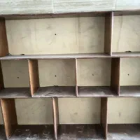 قفسه چوبی (کتابخانه )|کتابخانه، شلف، قفسههای دیواری|بندر دیر, |دیوار